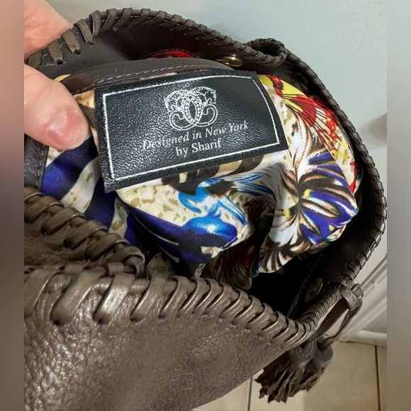 Sharif Vintage Leather Hobo - Picture 6 of 16